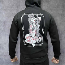 Худи Madoka 1186 black - делук