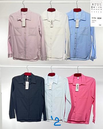 Рубашка Base A002-2 l.blue - делук