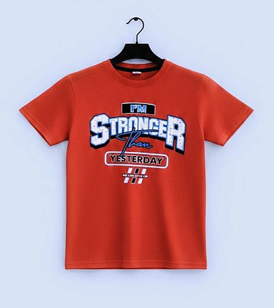 Футболка Dino DN23 red - делук