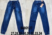 Джинсы God Baron B486Y-27 blue - делук