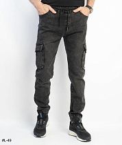 Джоггеры Basanjiu L49 grey - делук