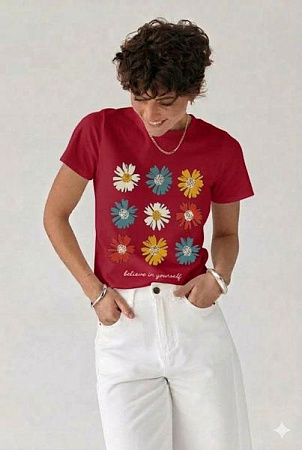 Футболка Iraopt IR225 red - делук