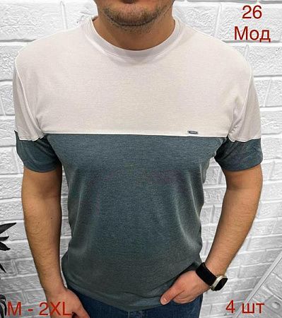 Футболка Надийка 27 green (3XL-6XL) - делук