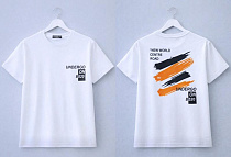 Футболка Dino DN485 white - делук