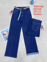 Джинсы Vanver B8058 blue - делук