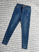 Джинсы Valentina VL83 l.blue - делук