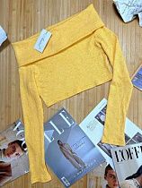 Топ Arina 4201-1 yellow - делук