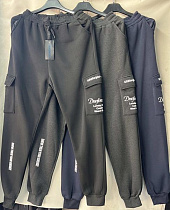 Штаны Спорт Tran TR399 black - делук