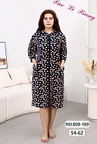 Халат Anion 800-109 black - делук