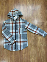 Рубашка Rsv 222 grey-brown - делук