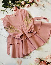 Платье Moda School M167 peach - делук