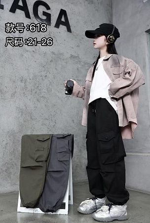 Штаны Farbique 618 khaki - делук