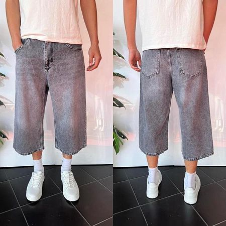 Бриджи Three Black 2254 grey - делук