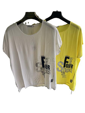 Футболка Orange Chinese 346 yellow - делук