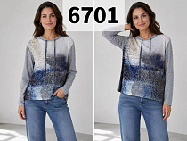 Свитер Gertie 6701 grey - делук