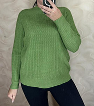 Свитер Levisha 24083 green - делук