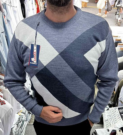 Свитер Nik 56816 grey - делук