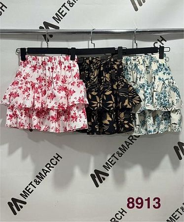 Юбка Met&March 8913-11 black - делук