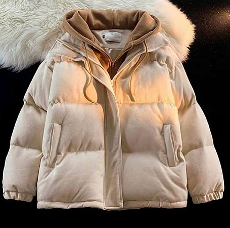 Куртка Modnulya 1238 beige - делук