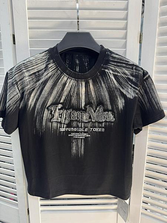 Футболка Delfinka 2659 black - делук