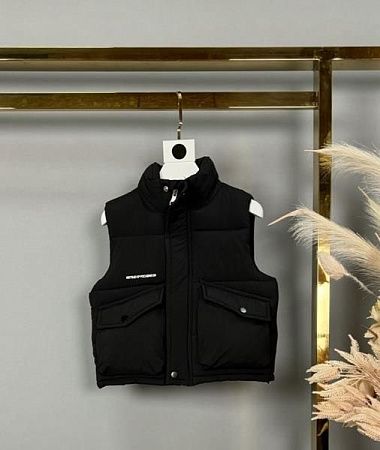 Жилетка Delfinka 8029 black - делук