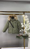 Куртка Delfinka 8638 khaki - делук