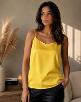 Майка Arina 8084 yellow - делук
