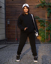 Костюм Спорт Modnulya 107-1 black - делук