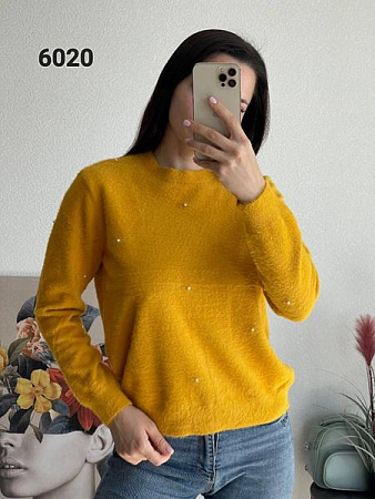 Свитер Fsn 6020 yellow - делук