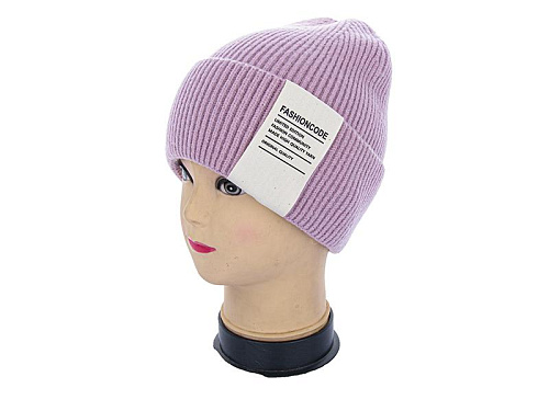 Шапка Angelica Кашемір 002-2 pink - делук