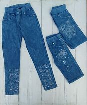 Лосины Meloria ML616 цветок blue - делук