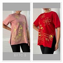 Футболка Mmc Clothes 8170-8 pink - делук
