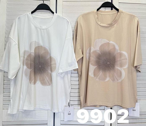 Футболка Divo 9902 beige - делук