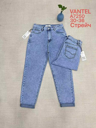 Джинсы Vanver A7250 l.blue - делук