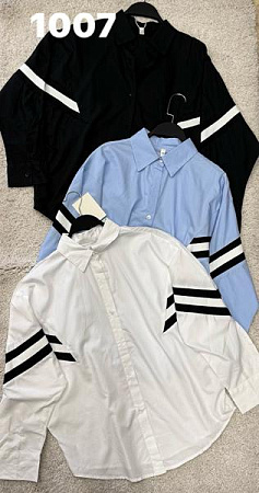 Рубашка Divo 1007 black - делук