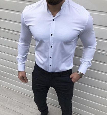 Рубашка Nik 56556 white - делук
