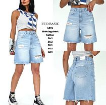 Шорты Jeans Style 4874 l.blue - делук