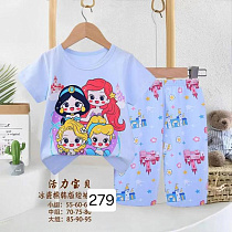 Пижама Фунтик 279-2 l.blue - делук