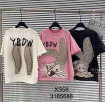 Футболка Delfinka XS58 pink - делук