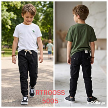 Джинсы Fangsida 5005 black - делук
