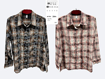 Рубашка Dgmd 3504 brown - делук