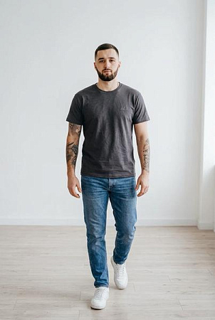 Футболка Sport Style 01-1 d.grey - делук