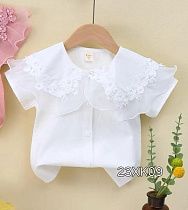 Блузка Фунтик 23XK09 white - делук