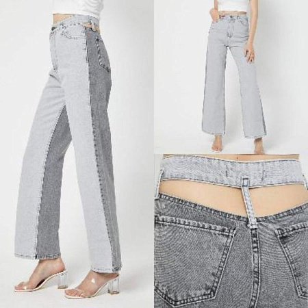 Джинсы Maxim Jeans 4061 l.grey-grey - делук