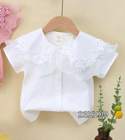 Блузка Фунтик 23XK09 white - делук