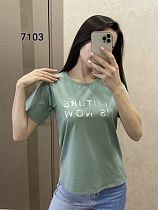 Футболка Fsn 7103 mint - делук