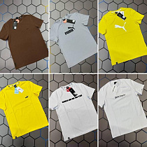 Футболка Alex Clothes 4935 yellow-white - делук