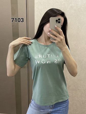Футболка Fsn 7103 mint - делук