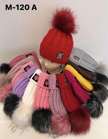 Шапка Red Hat Clothes KA-M120A mix флис - делук