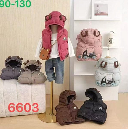 Жилетка Farbique 6603 black - делук